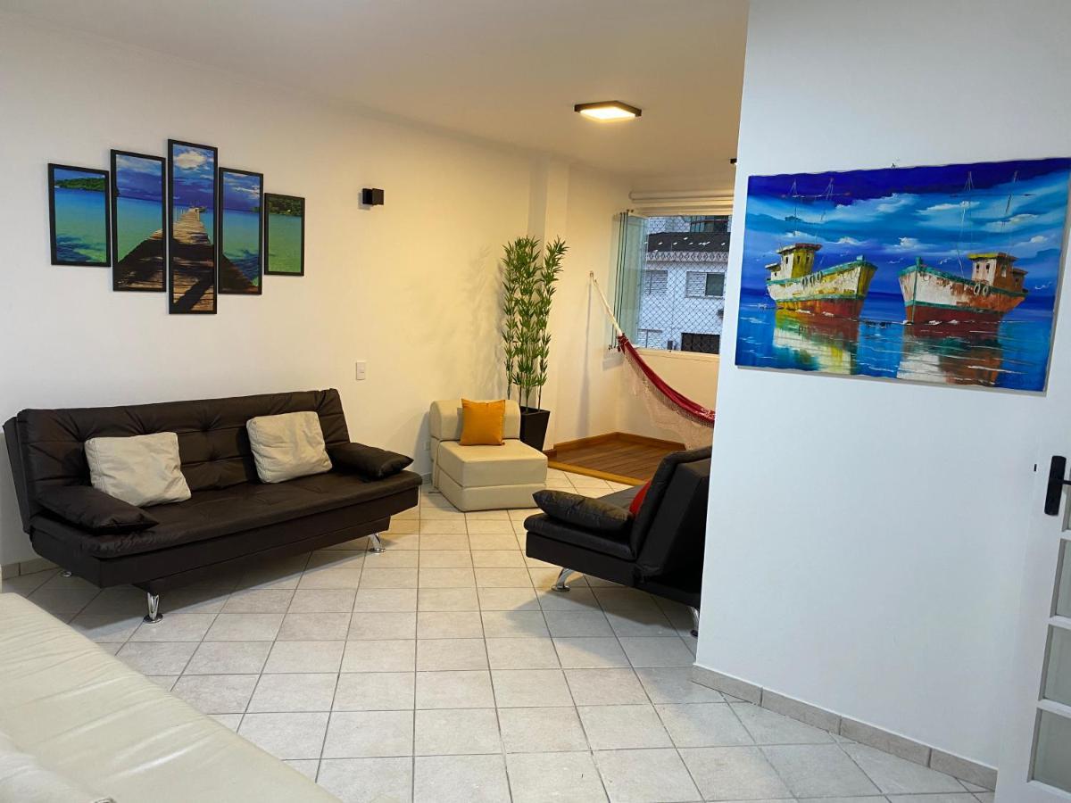 Cobertura Guaruja Apto Com Jacuzzi E Churrasqueira エクステリア 写真